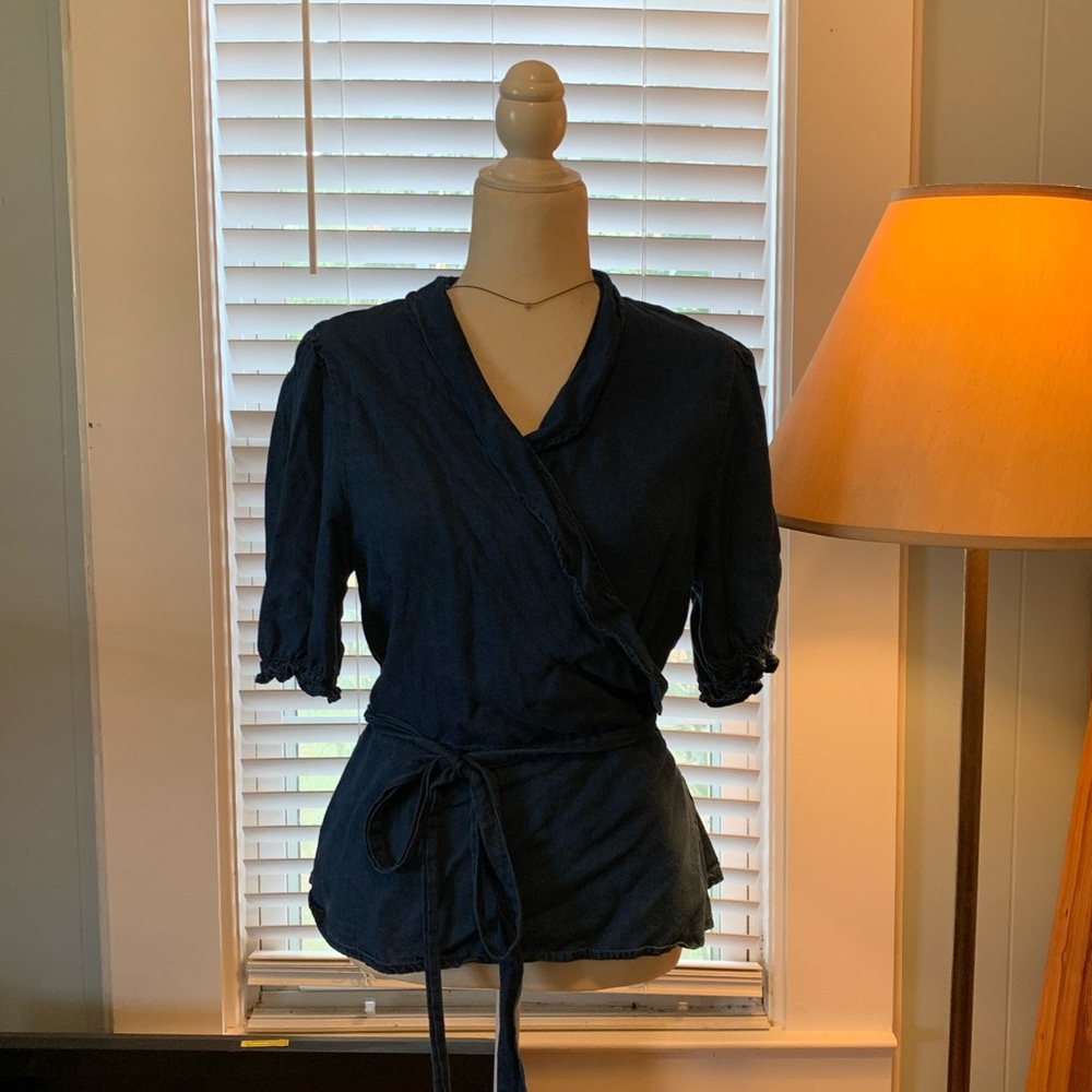 Blue Jean Blouse
